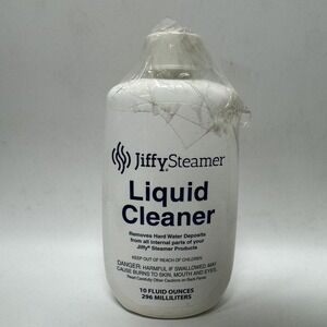 Jiffy Steamer Liquid‎ Cleaner 2008 Removes Hard Water Deposits 10 oz